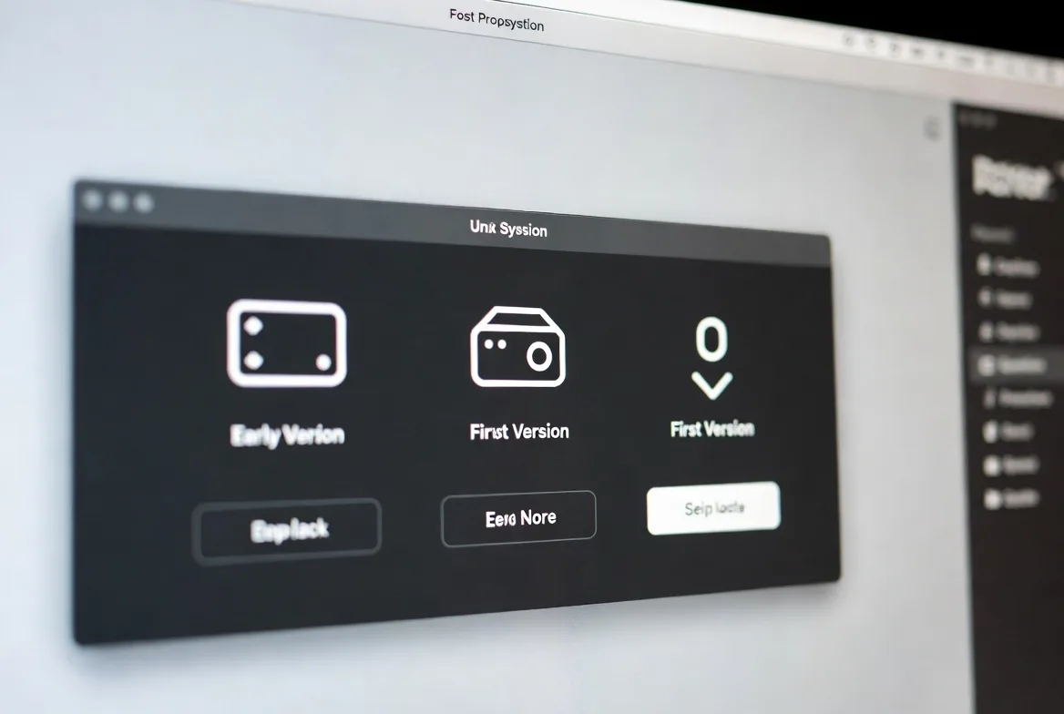 early bitcoin software interface on computer screen