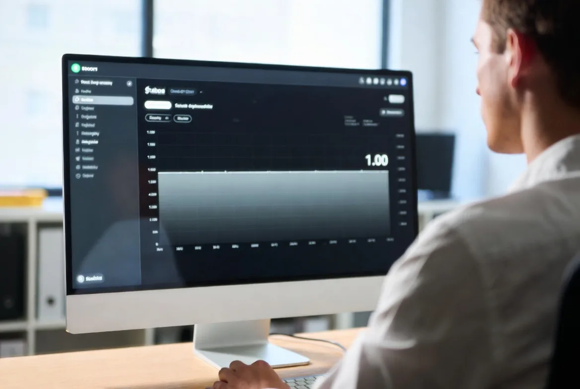 stablecoin maintaining peg with minimal price fluctuations