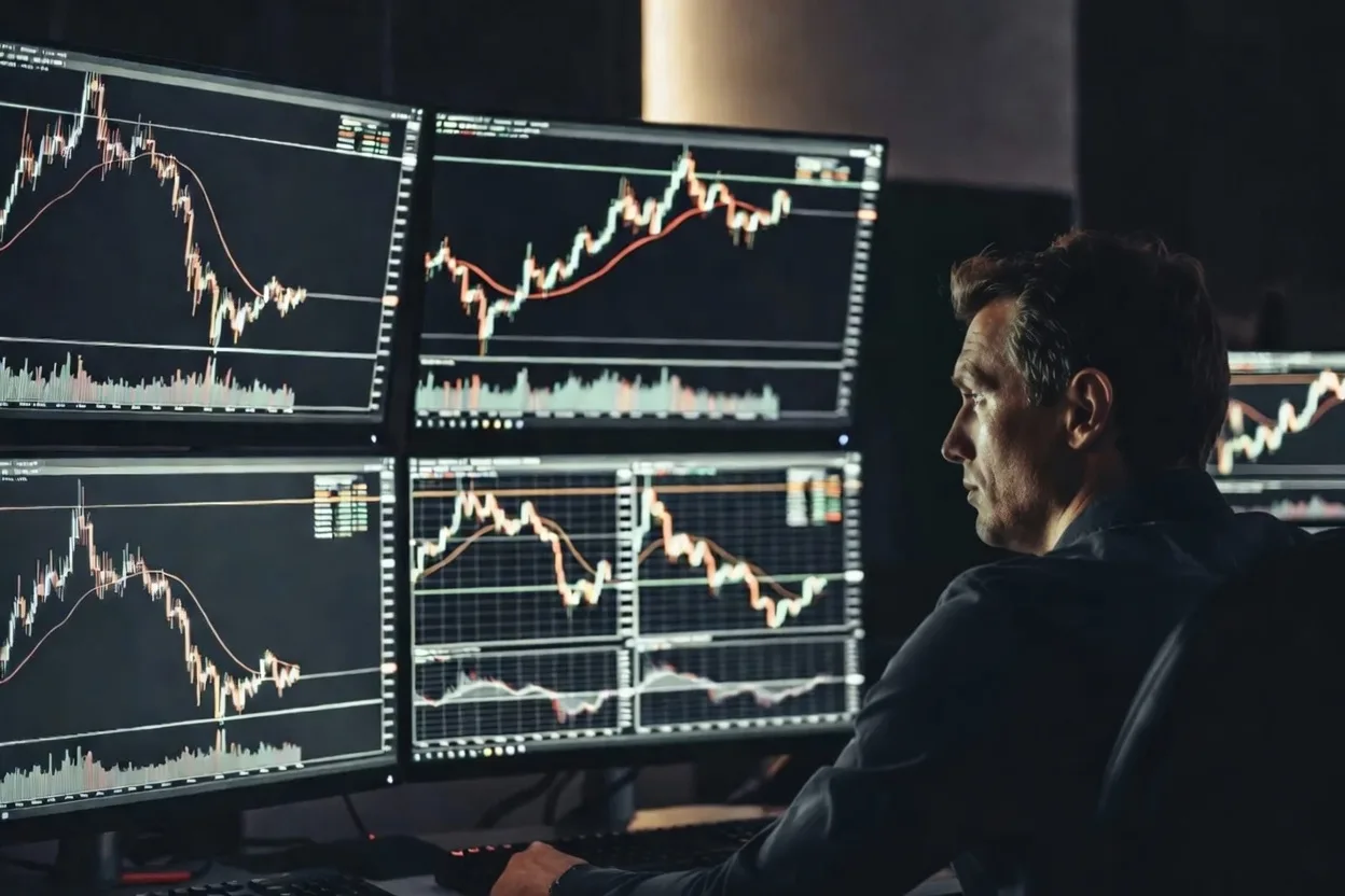 crypto trading bot reacting to sudden market volatility