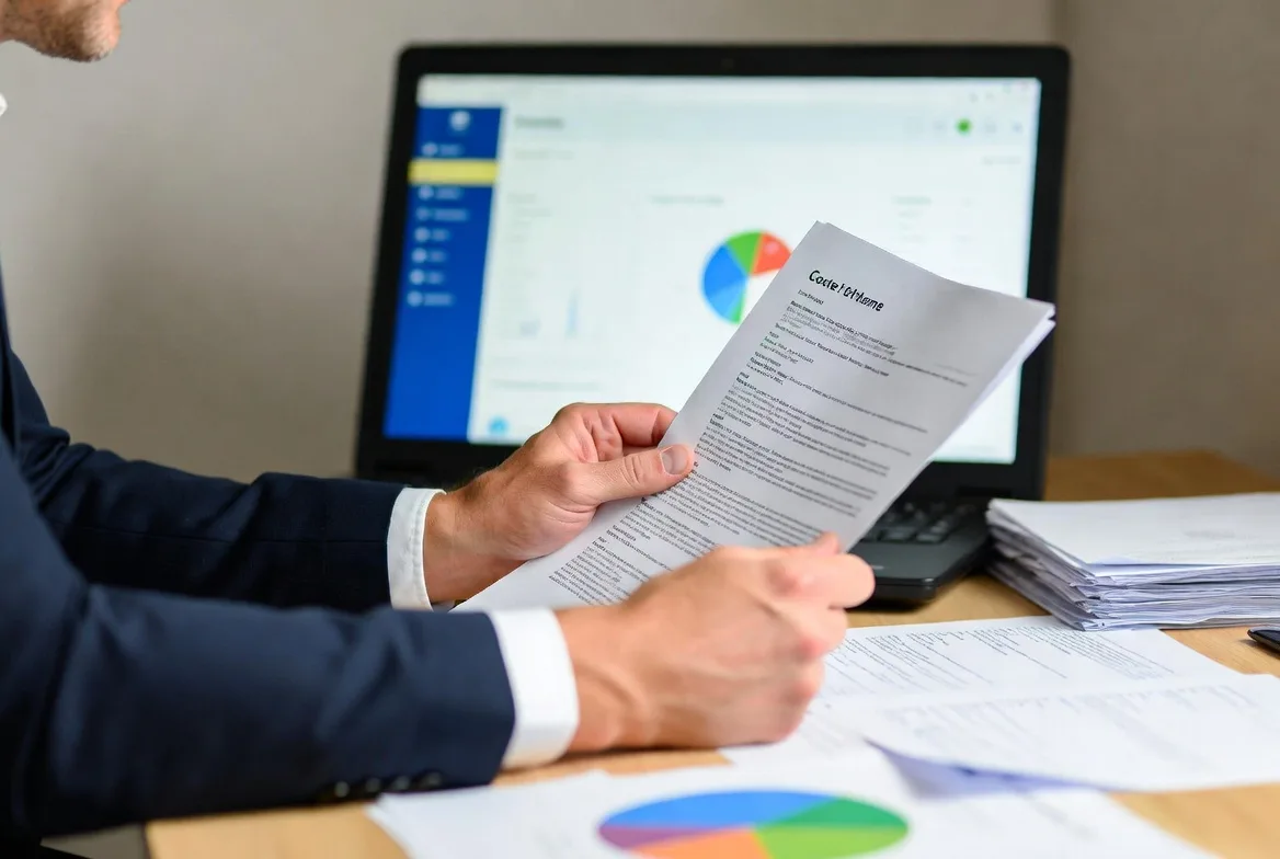 reviewing tokenized real estate investment details and documents