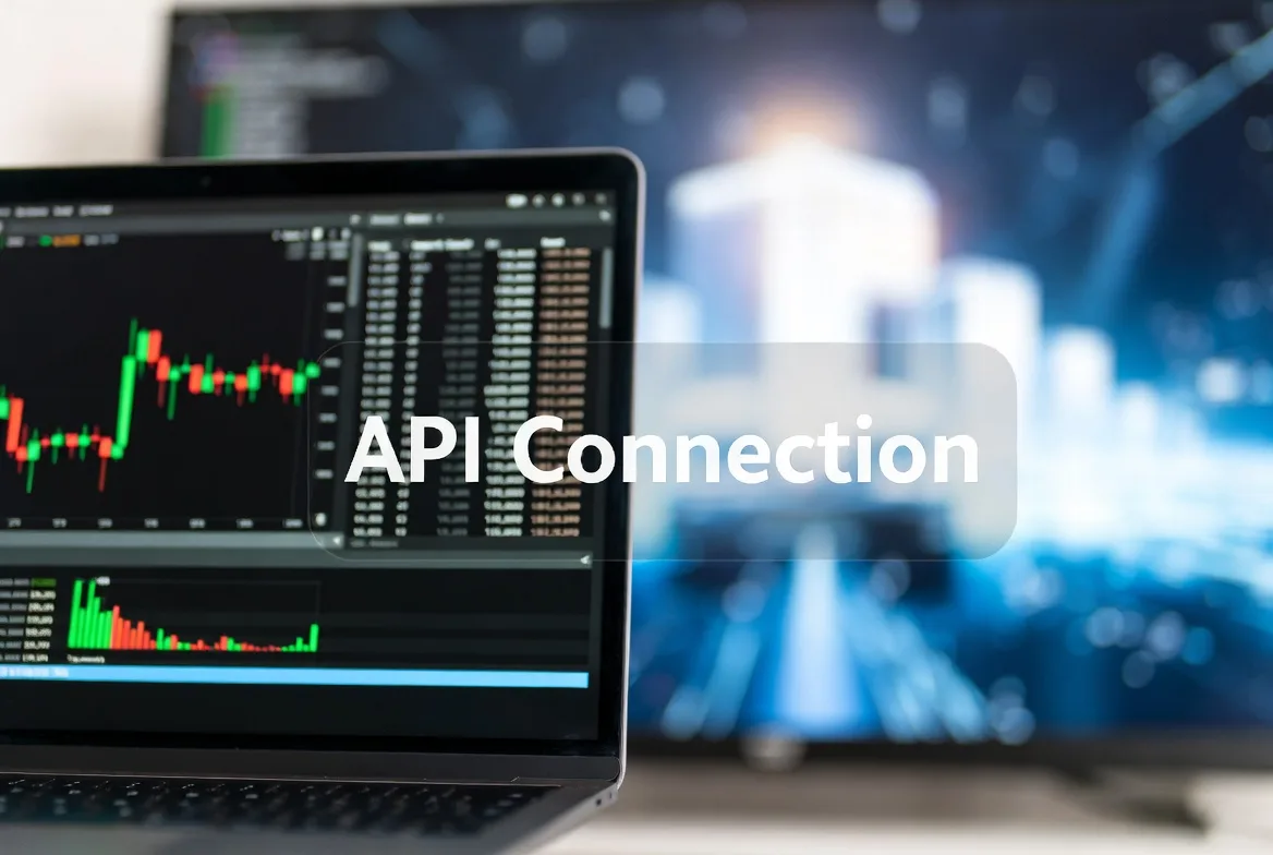 crypto trading bot connected to exchange via API