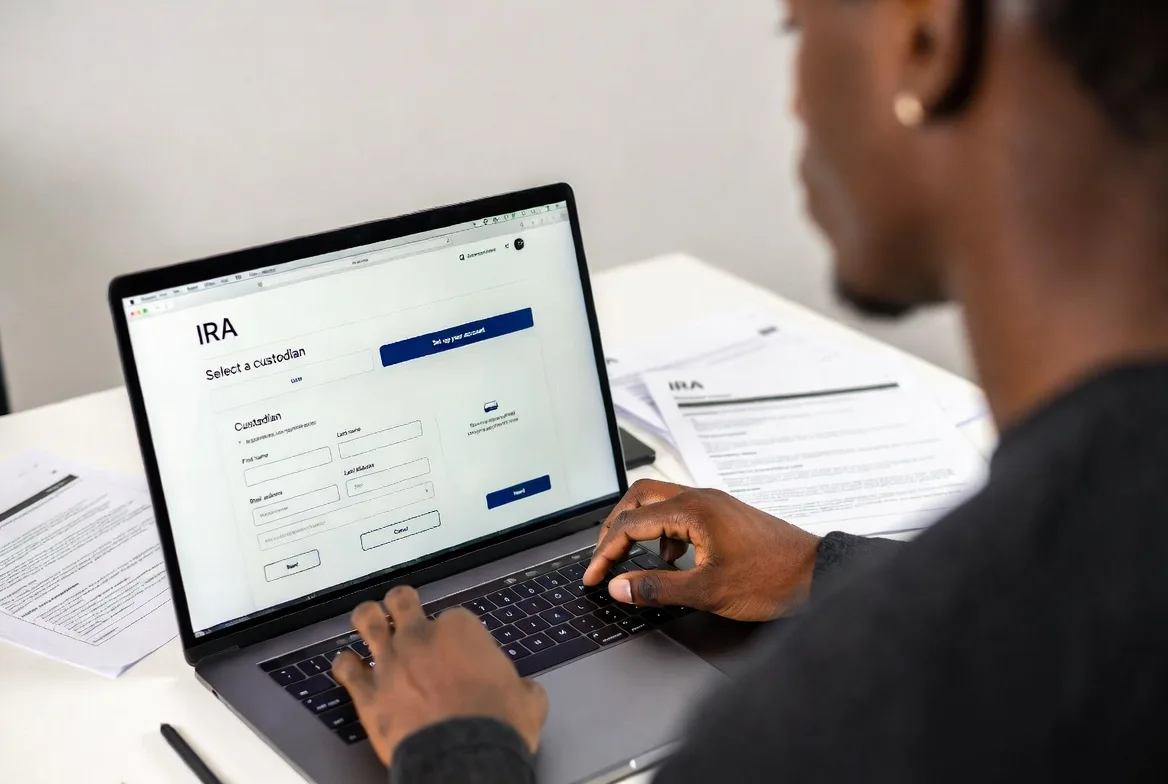setting up crypto IRA with custodian and documents