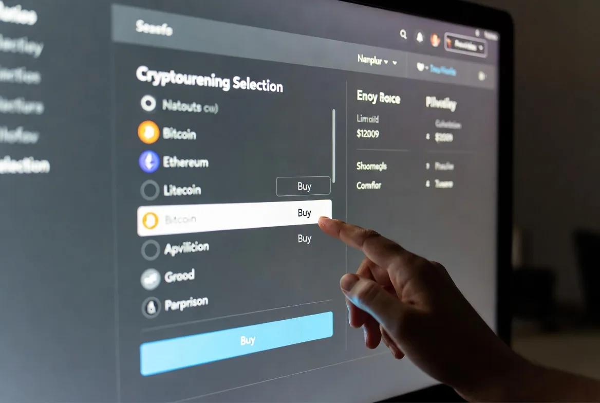 buying cryptocurrency inside roth IRA account