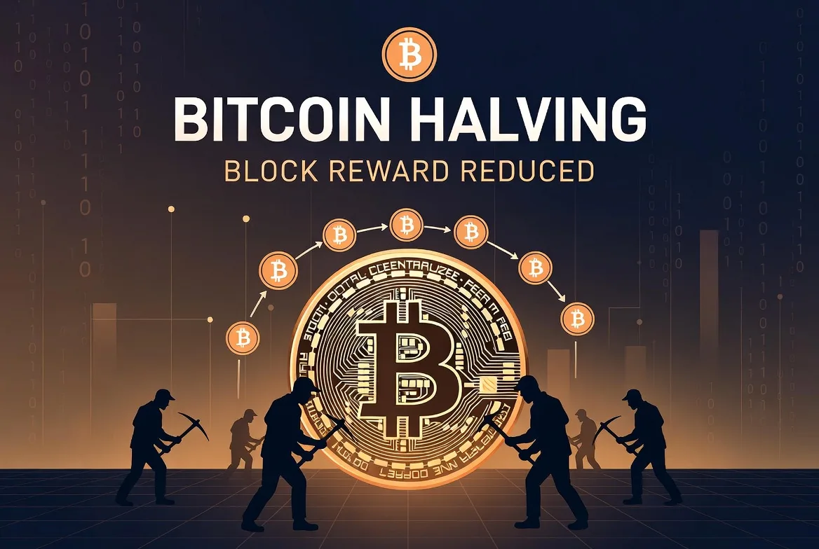 Bitcoin halving: reduced mining rewards and supply impact on price