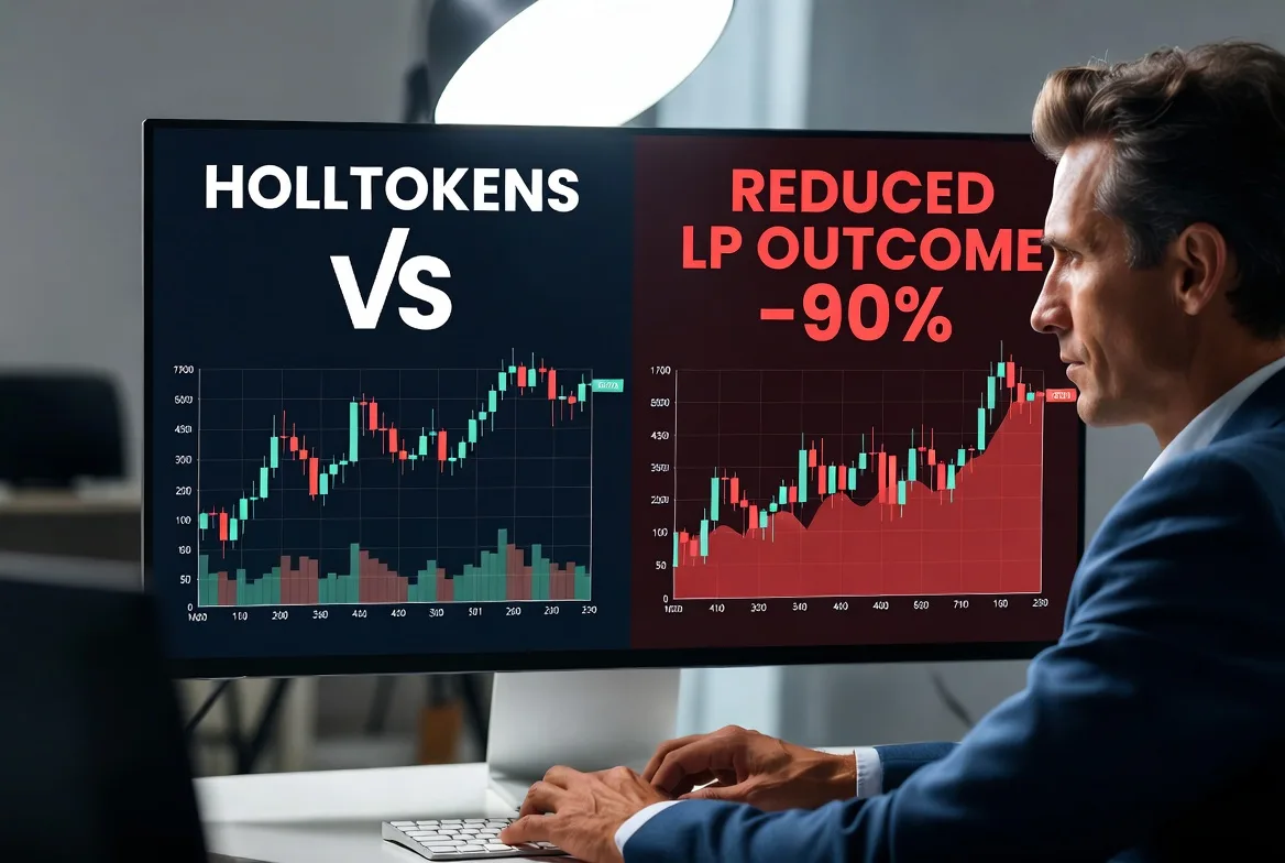 Price divergence can reduce overall returns