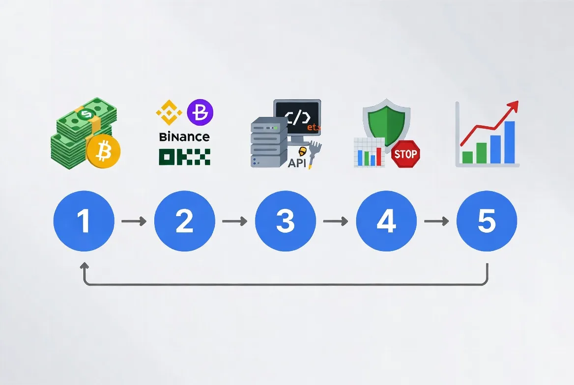 Steps to start a crypto market making operation safely and effectively